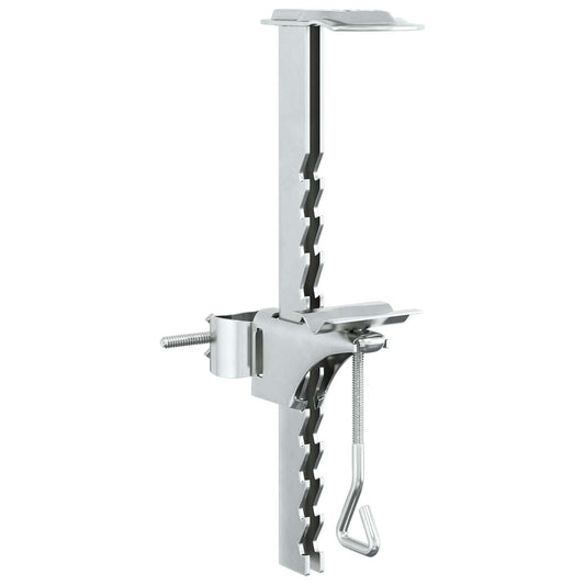 vidaXL Parasol Base Silver Steel