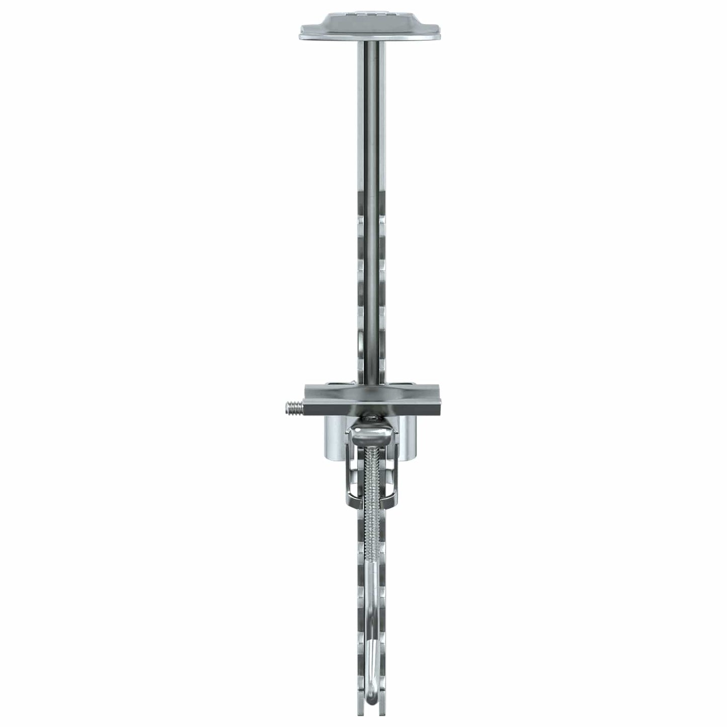 vidaXL Parasol Base Silver Steel