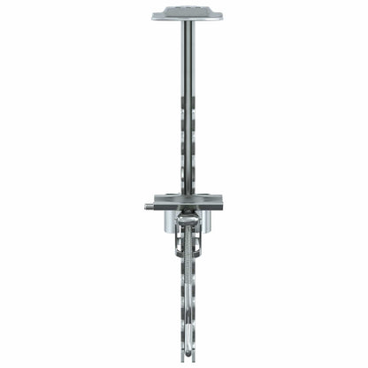 vidaXL Parasol Base Silver Steel