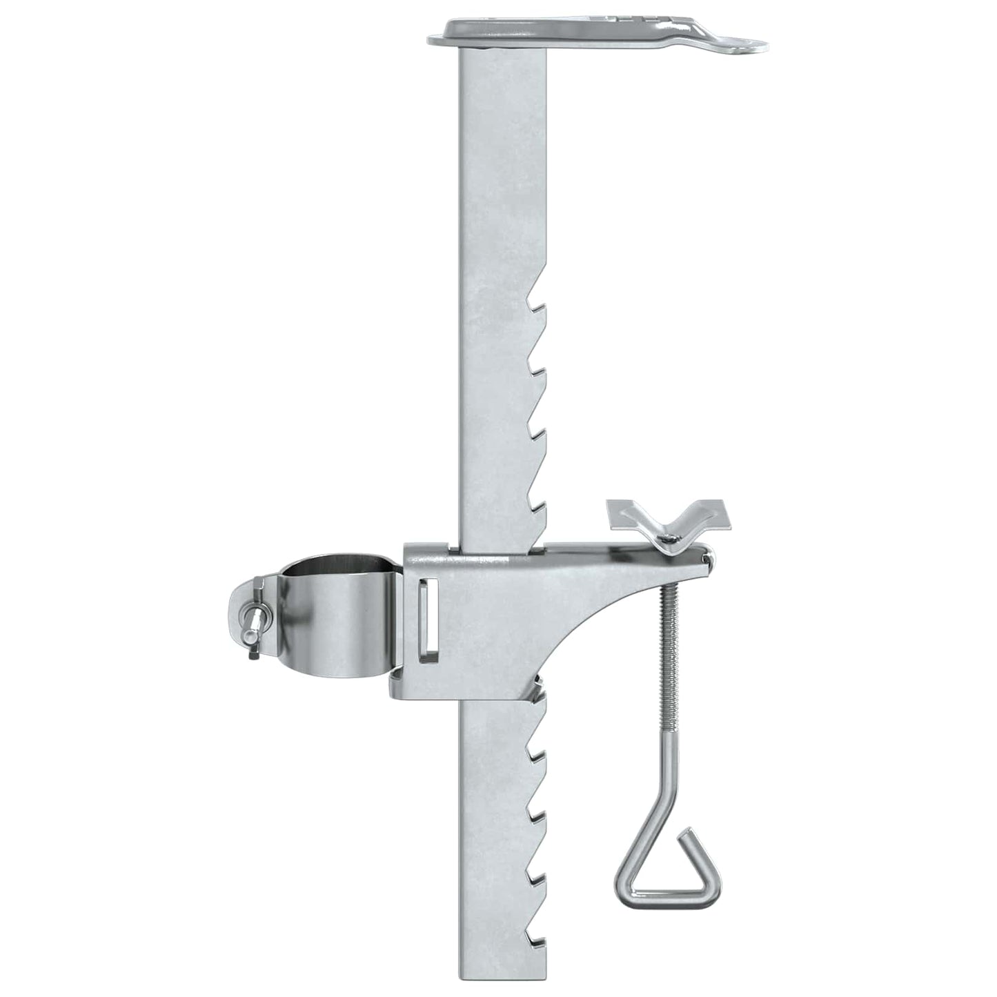 vidaXL Parasol Base Silver Steel