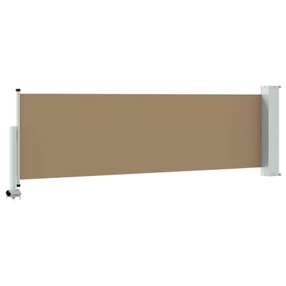 vidaXL Side Awning 60 x 300 cm 100% polyester iron steel Rectangular