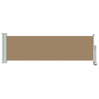 vidaXL Side Awning 60 x 300 cm 100% polyester iron steel Rectangular