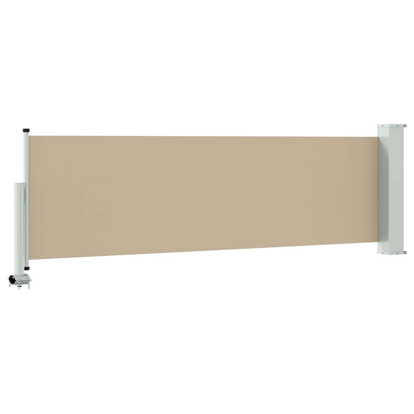 vidaXL Side Awning 80 x 300 cm 100% polyester iron steel Rectangular