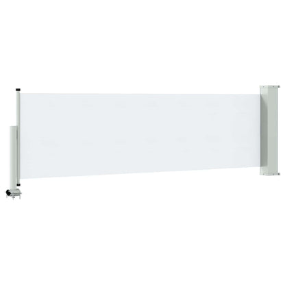 vidaXL Side Awning 80 x 300 cm 100% polyester iron steel Rectangular