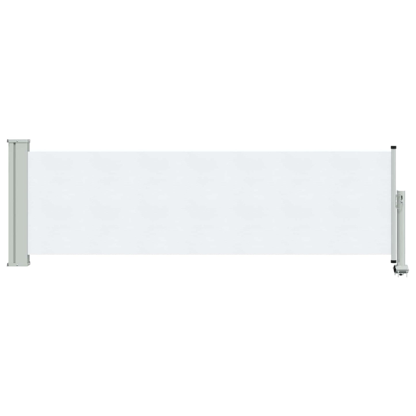 vidaXL Side Awning 80 x 300 cm 100% polyester iron steel Rectangular