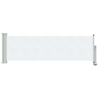 vidaXL Side Awning 80 x 300 cm 100% polyester iron steel Rectangular