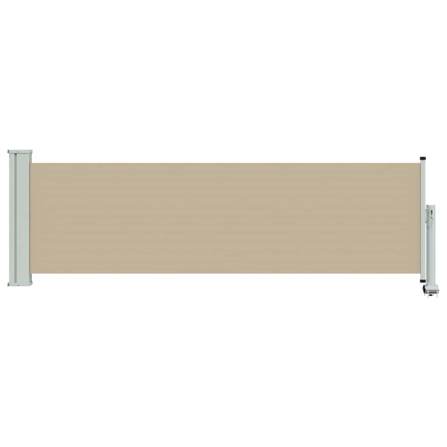 vidaXL Side Awning 100 x 300 cm 100% polyester iron steel Rectangular