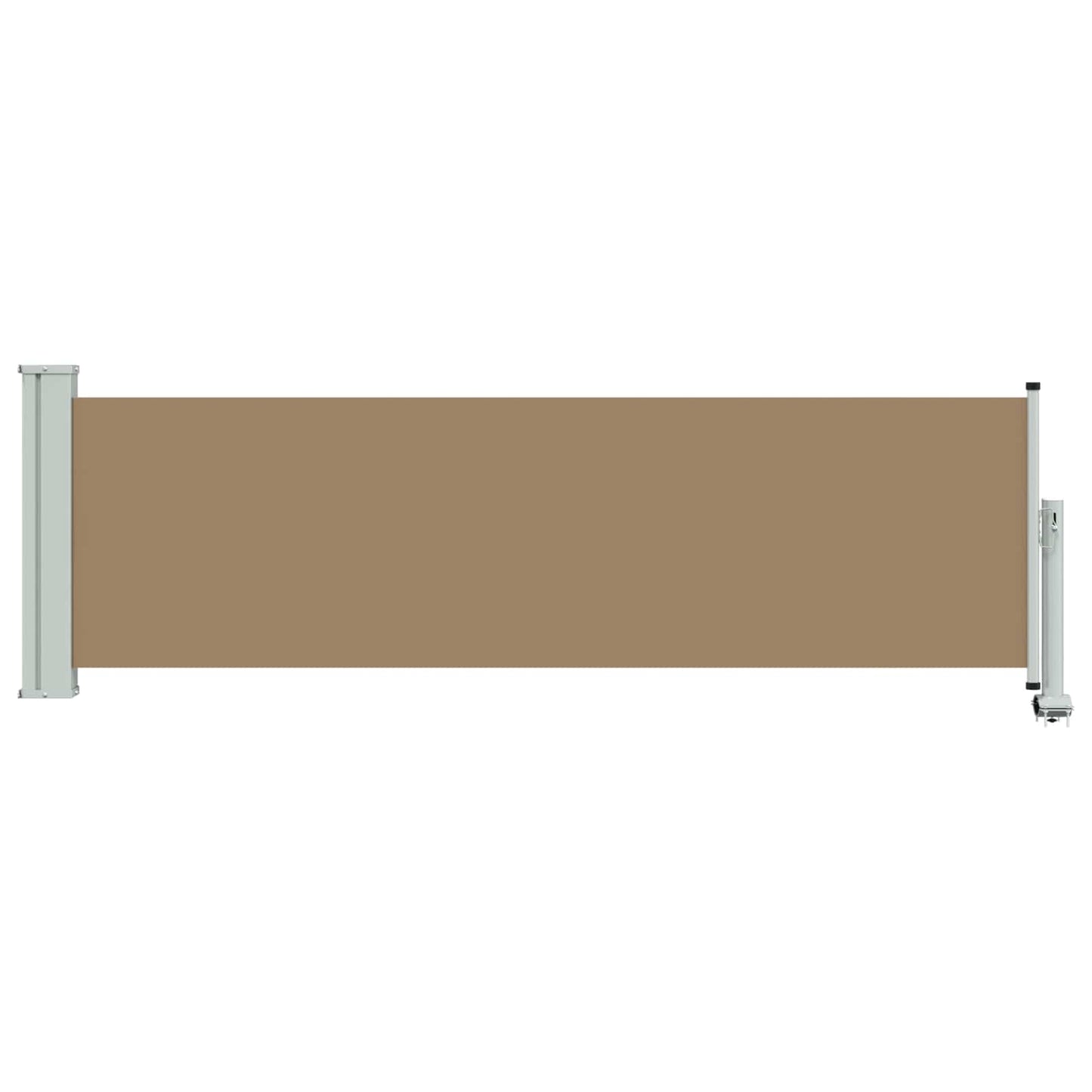 vidaXL Side Awning 100 x 300 cm 100% polyester iron steel Rectangular