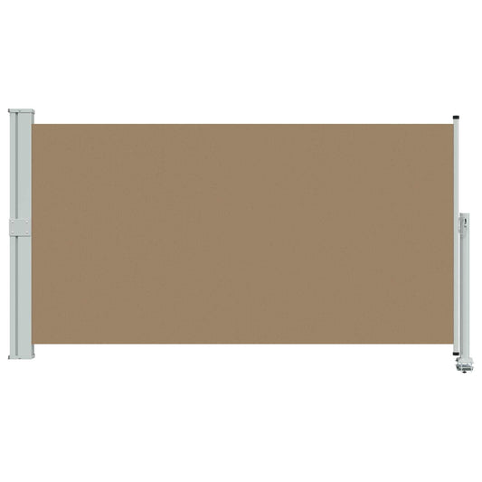 vidaXL Side Awning 117 x 300 cm Rectangular Taupe