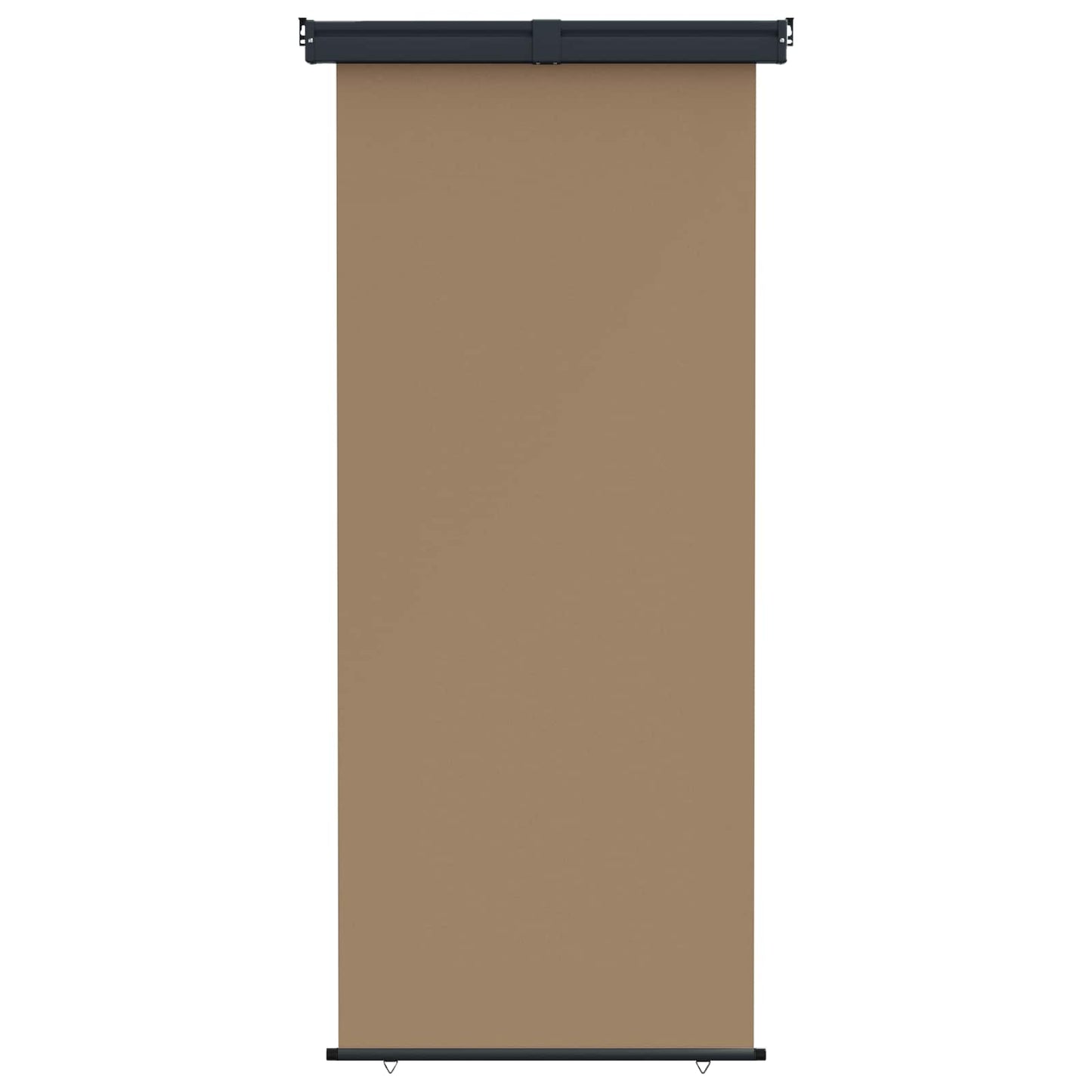 vidaXL Balcony Side Awning 100% polyester iron steel