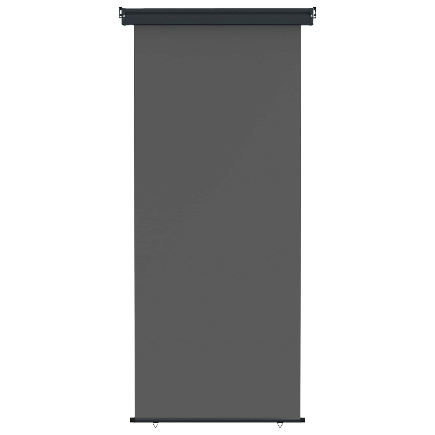 vidaXL Balcony Side Awning 80 x 250 cm 100% polyester iron steel