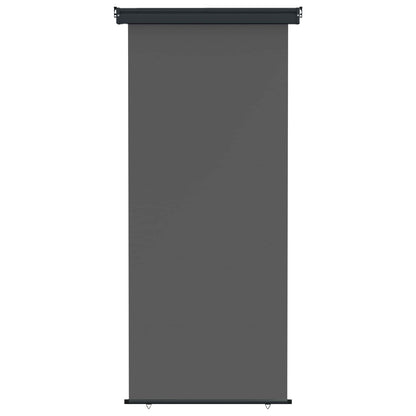 vidaXL Balcony Side Awning 80 x 250 cm 100% polyester iron steel