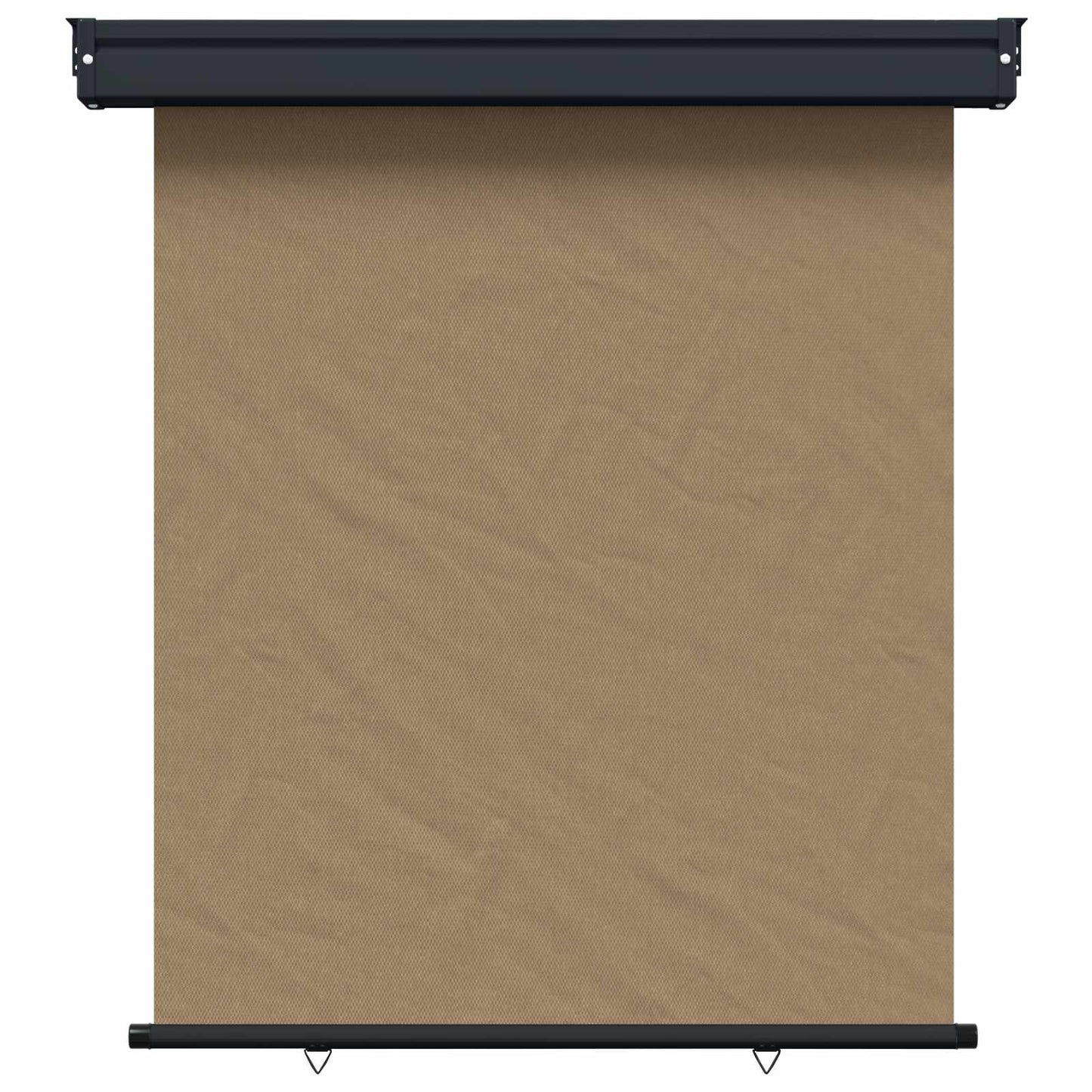 vidaXL Balcony Side Awning 117 x 250 cm 100% polyester iron steel
