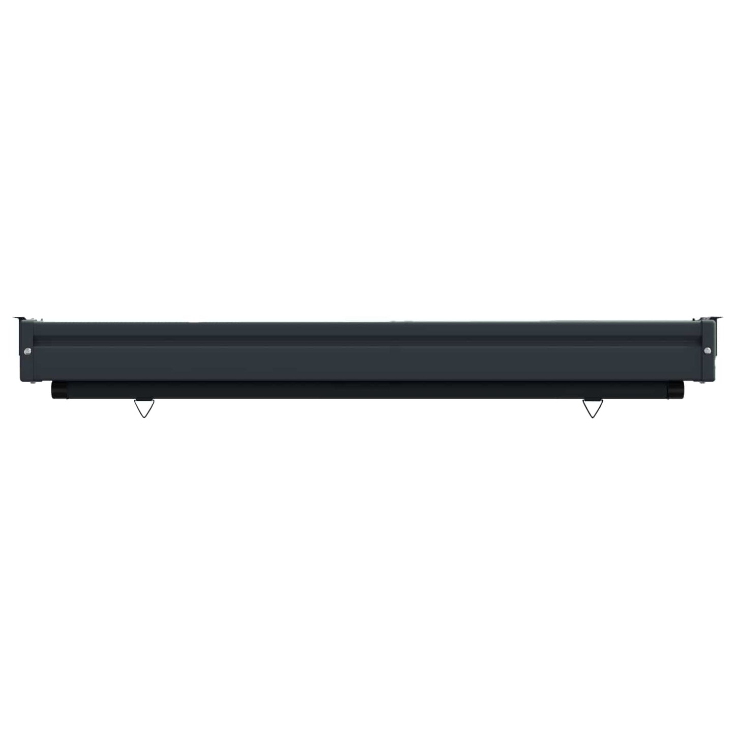 vidaXL Balcony Side Awning 117 x 250 cm 100% polyester iron steel