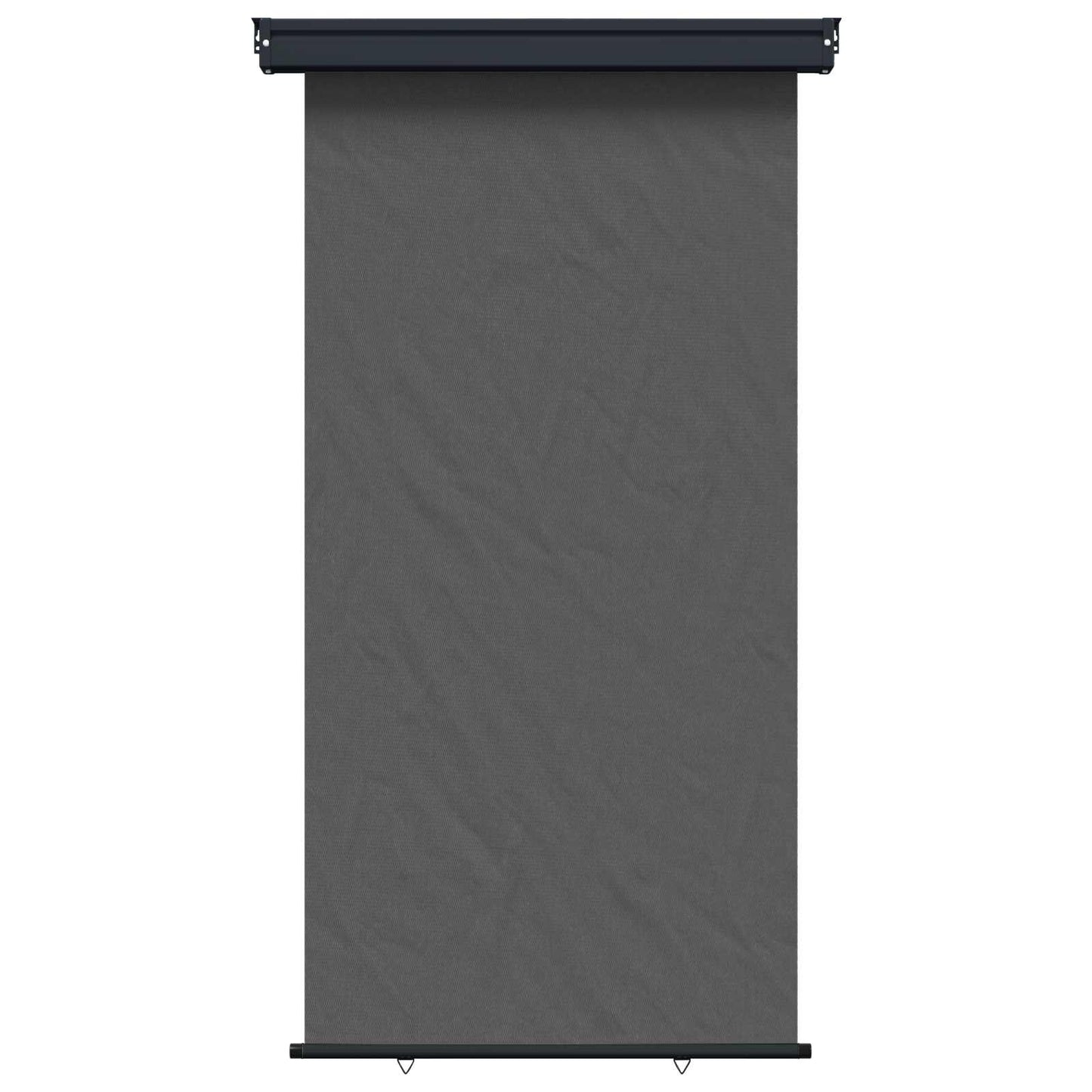 vidaXL Balcony Side Awning 117 x 250 cm 100% polyester iron steel