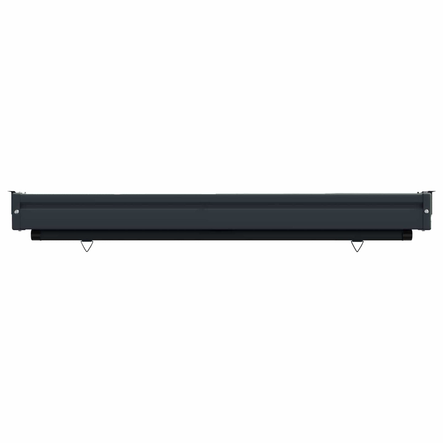 vidaXL Balcony Side Awning 117 x 250 cm 100% polyester iron steel