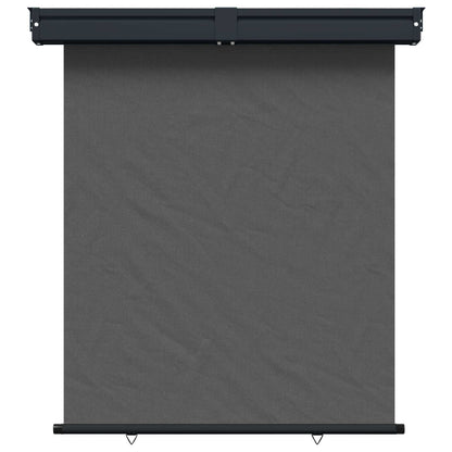 vidaXL Balcony Side Awning 140 x 250 cm 100% polyester iron steel
