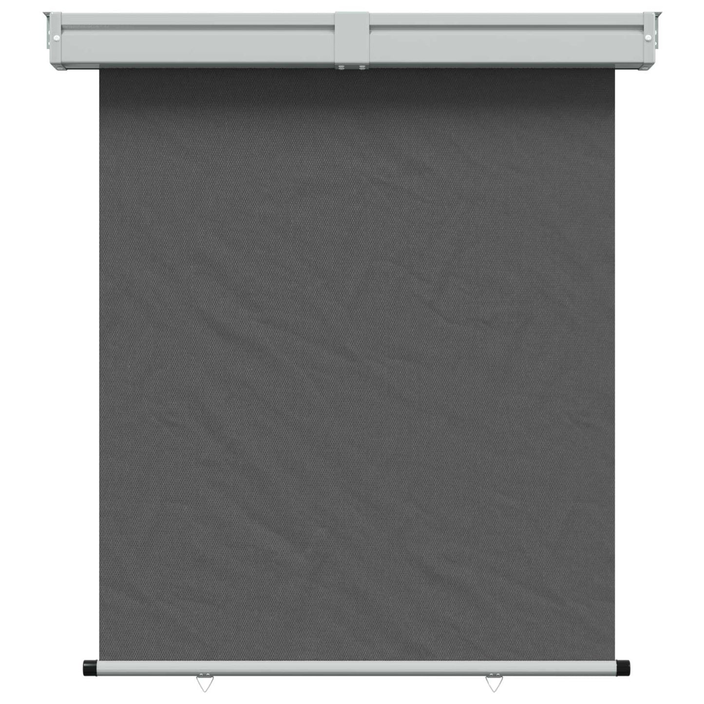 vidaXL Balcony Side Awning 100% polyester iron steel