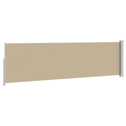 vidaXL Retractable Side Awning 120 x 300 cm Polyester Rectangular