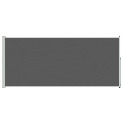 vidaXL Retractable Side Awning 100% polyester iron steel