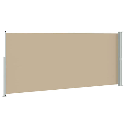 vidaXL Retractable Side Awning Beige 300 x 220 cm Polyester