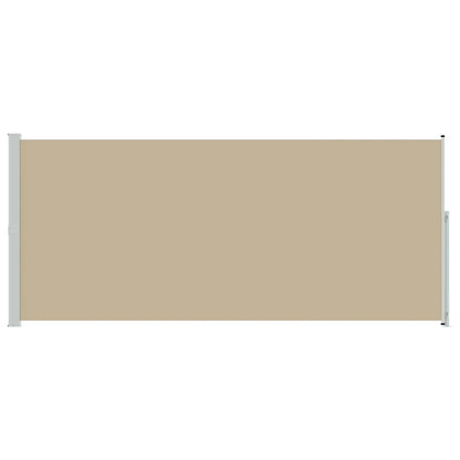 vidaXL Retractable Side Awning Beige 300 x 220 cm Polyester