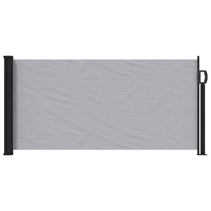 vidaXL Retractable Side Awning Grey 300 x 100 cm Polyester