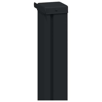 vidaXL Retractable Side Awning Brown 300 x 170 cm Polyester