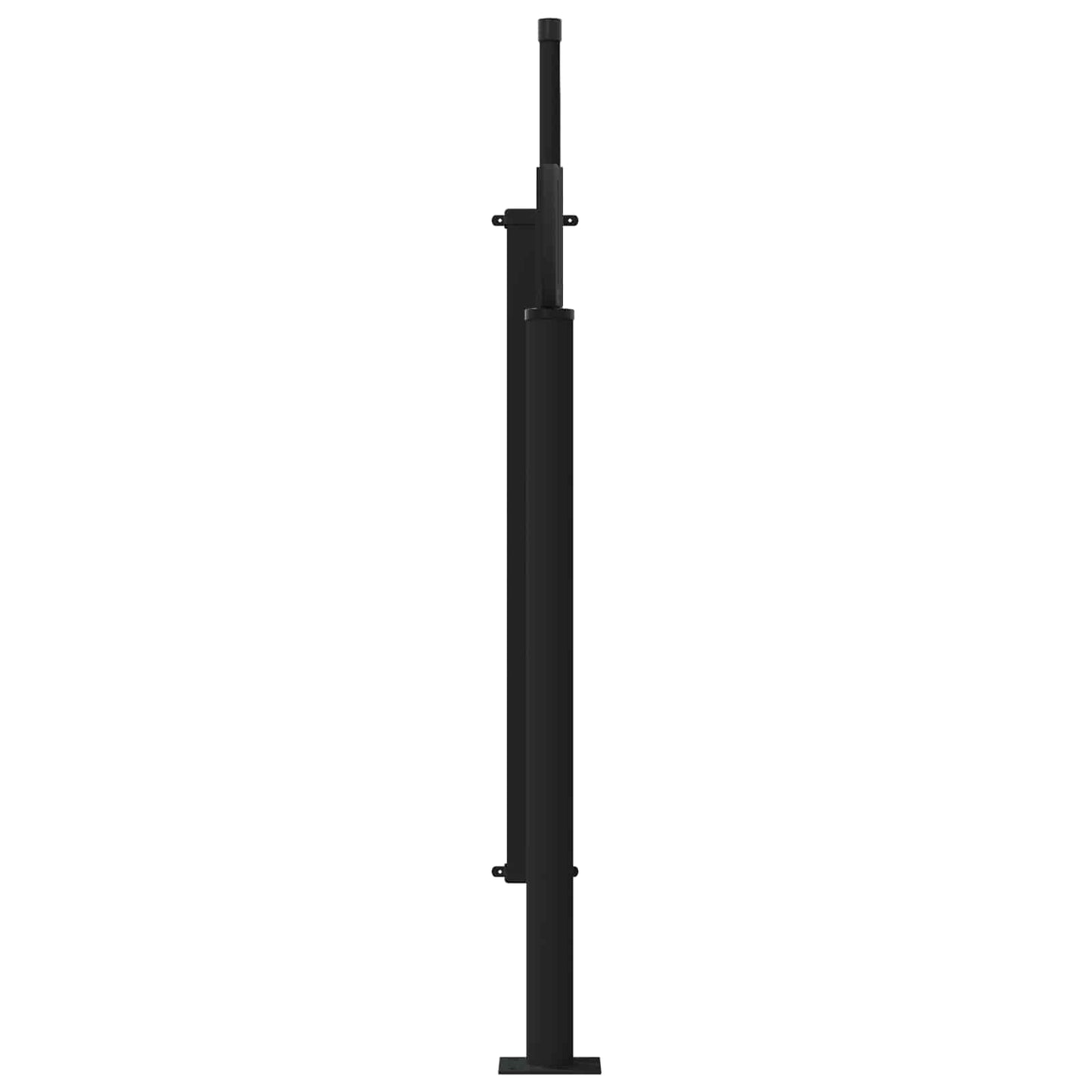 vidaXL Retractable Side Awning Sand 500 x 100 cm Polyester