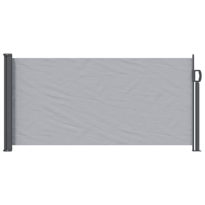 vidaXL Retractable Side Awning 300 x 100 cm Polyester Rectangular Grey