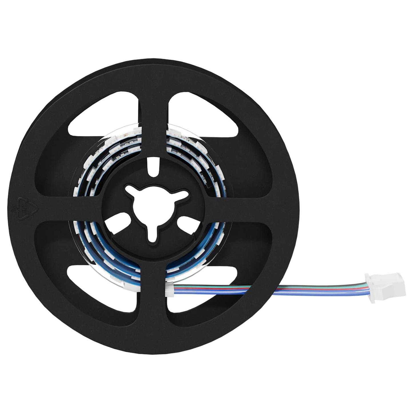 vidaXL LED Strip 12 pcs Black and Transparent 350 mm