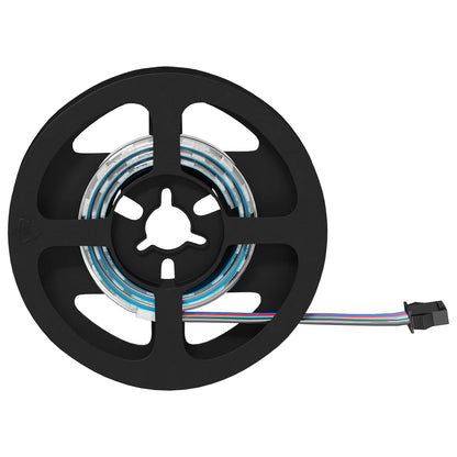 vidaXL LED Strip 12 pcs Black and Transparent 450 mm