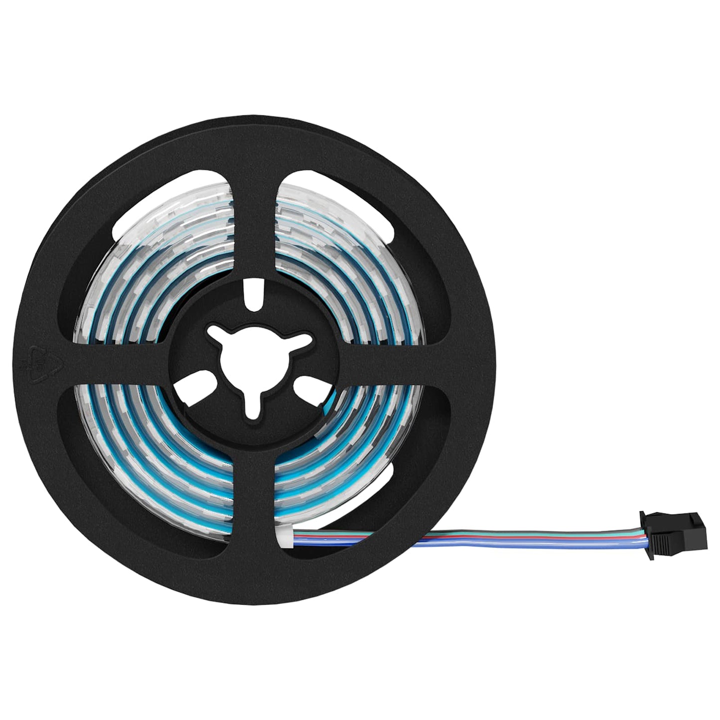 vidaXL LED Strip 12 pcs Black and Transparent 900 mm
