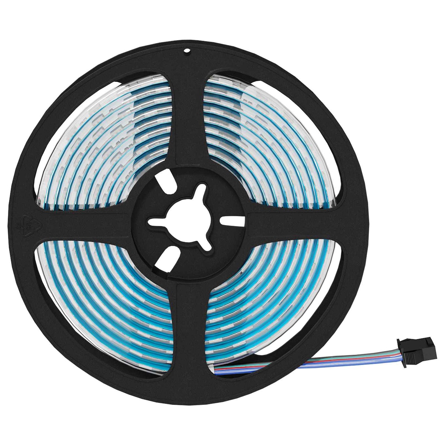 vidaXL LED Strip 12 pcs Black and Transparent 2100 mm