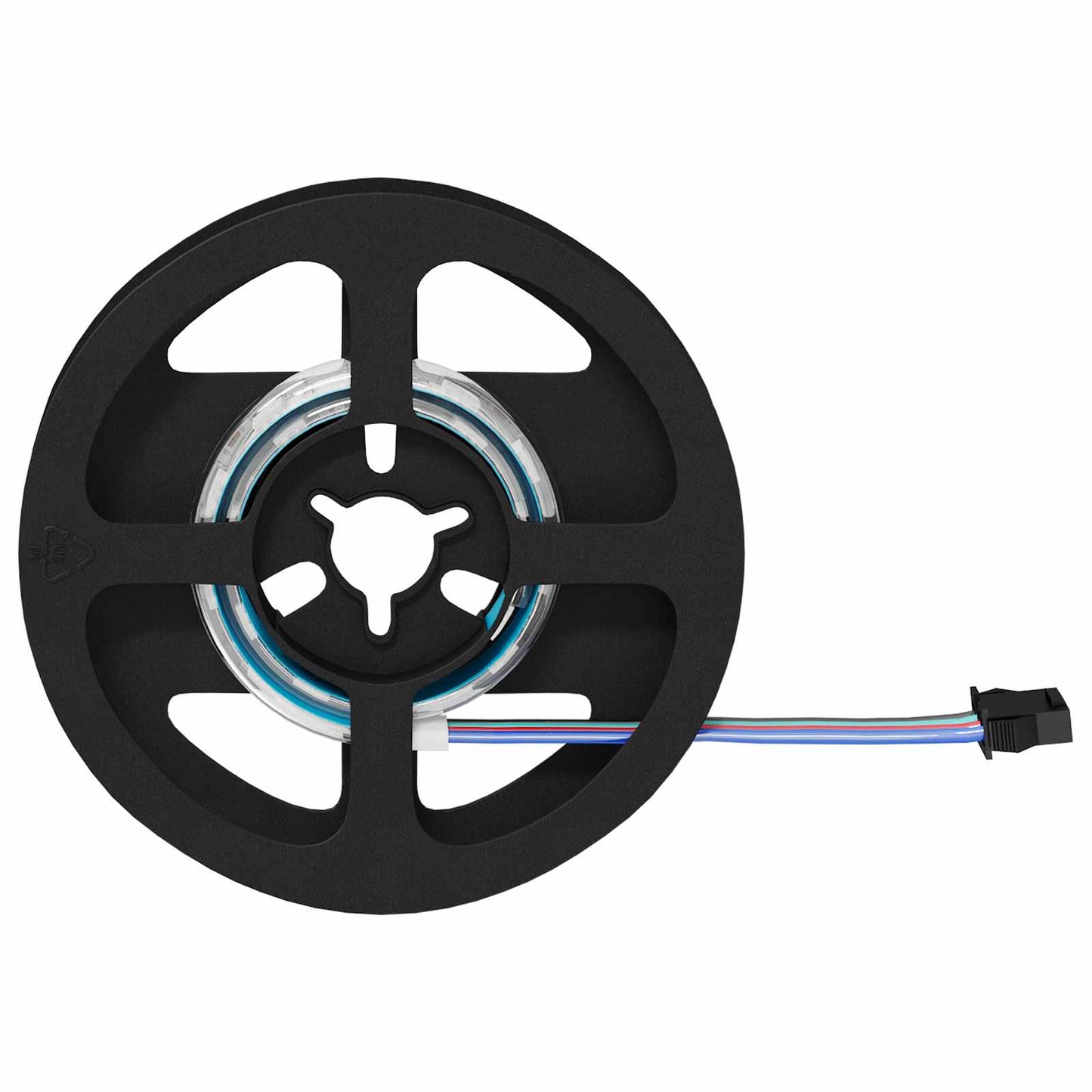 vidaXL LED Strip 12 pcs Black and Transparent 250 mm