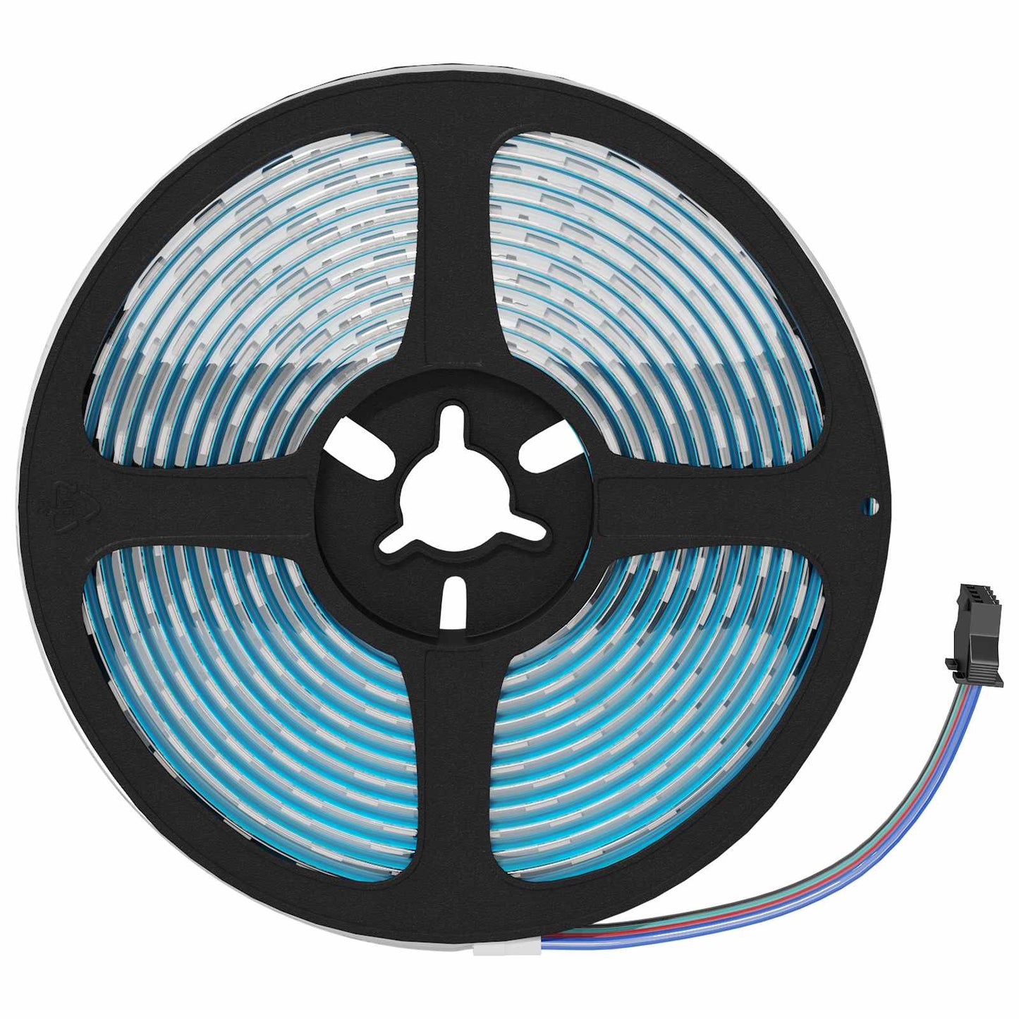 vidaXL LED Strip 2 pcs Black and Transparent 3000 mm