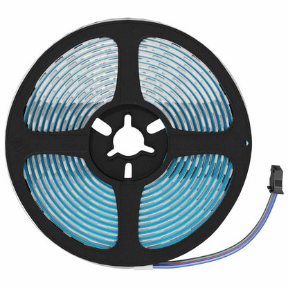 vidaXL LED Strip 2 pcs Black and Transparent 3000 mm