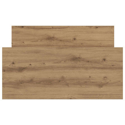 vidaXL Bed Frame with Headboard Artisan Oak 80 x 200 cm