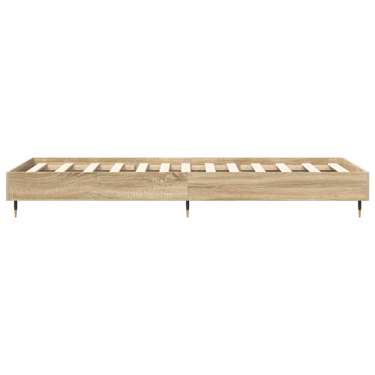vidaXL Bed Frame Sonoma Oak 80 x 200 cm Engineered Wood