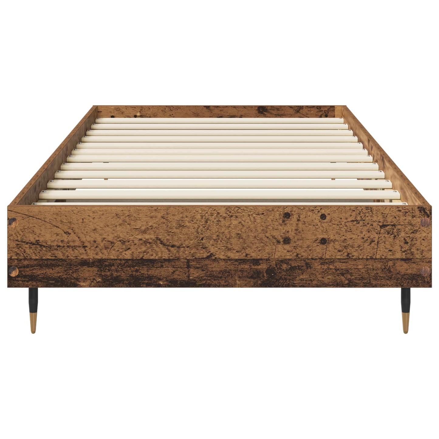 vidaXL Bed Frame Old Wood 80 x 200 cm Engineered Wood
