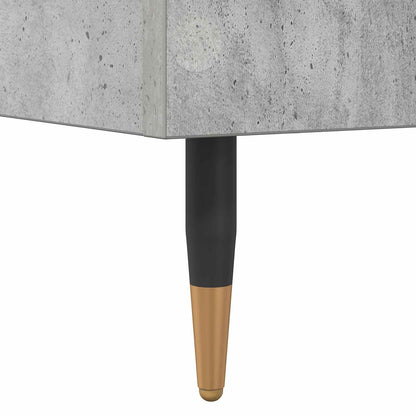 vidaXL Bed Frame Concrete Grey 80 x 200 cm Engineered Wood