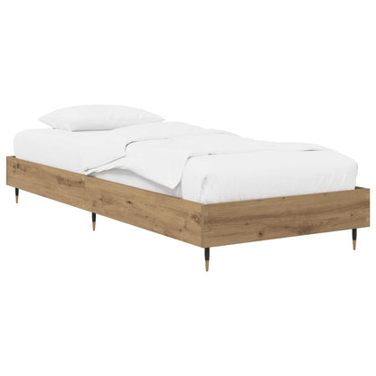 vidaXL Bed Frame Artisian Oak 80 x 200 cm Engineered Wood