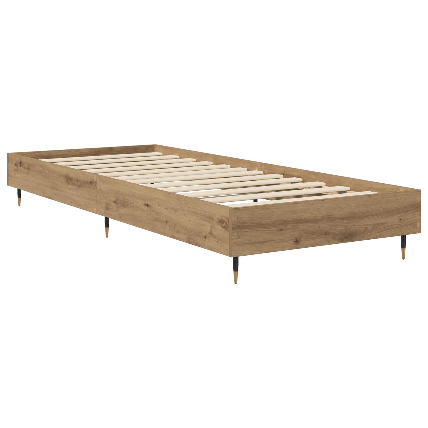vidaXL Bed Frame Artisian Oak 80 x 200 cm Engineered Wood