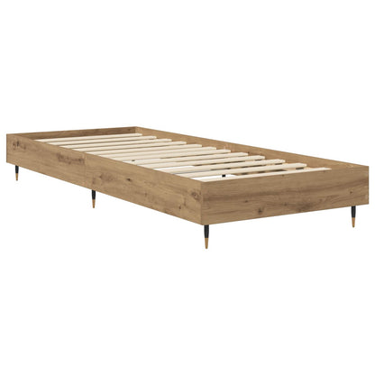 vidaXL Bed Frame Artisian Oak 80 x 200 cm Engineered Wood