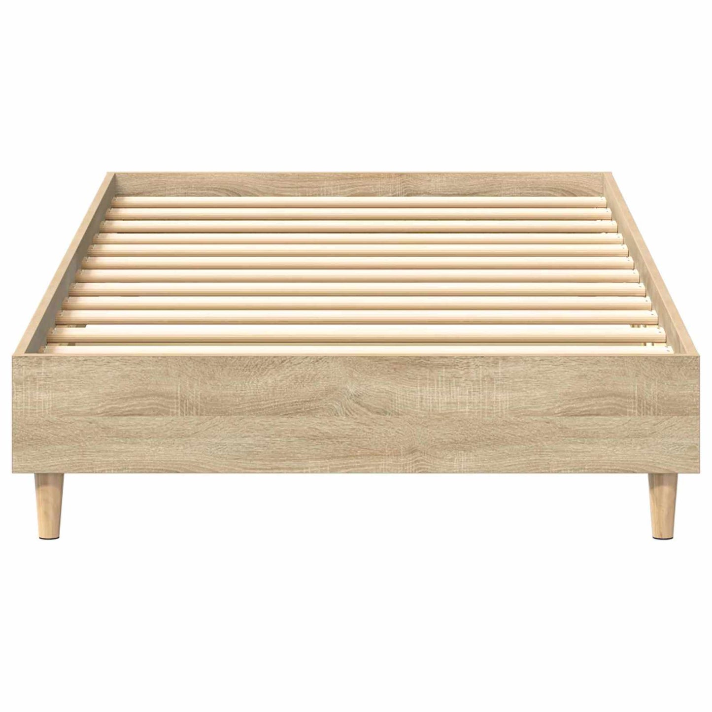 vidaXL Bed Frame Sonoma Oak 80 x 200 cm Engineered Wood