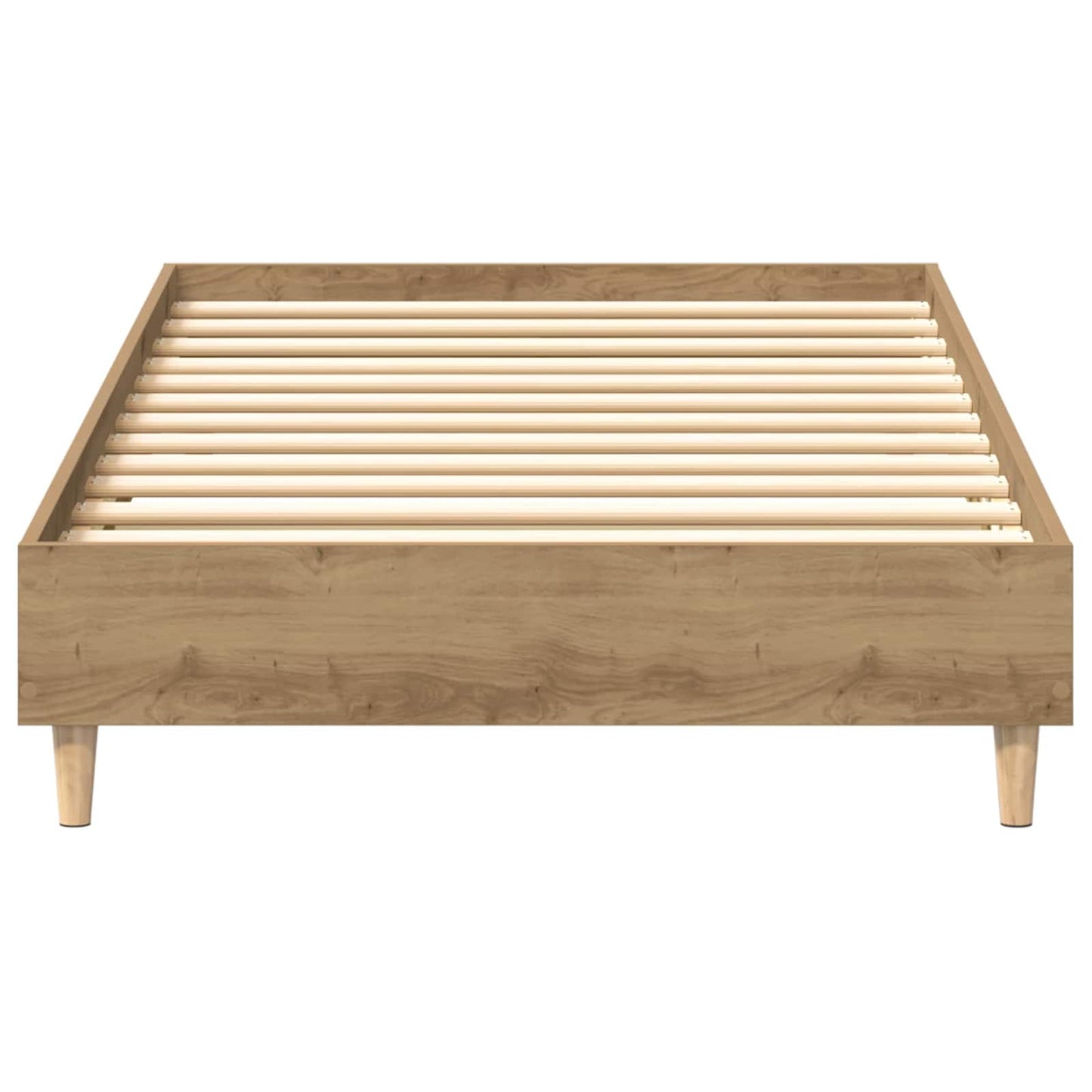 vidaXL Bed Frame Artisian Oak 80 x 200 cm Engineered Wood