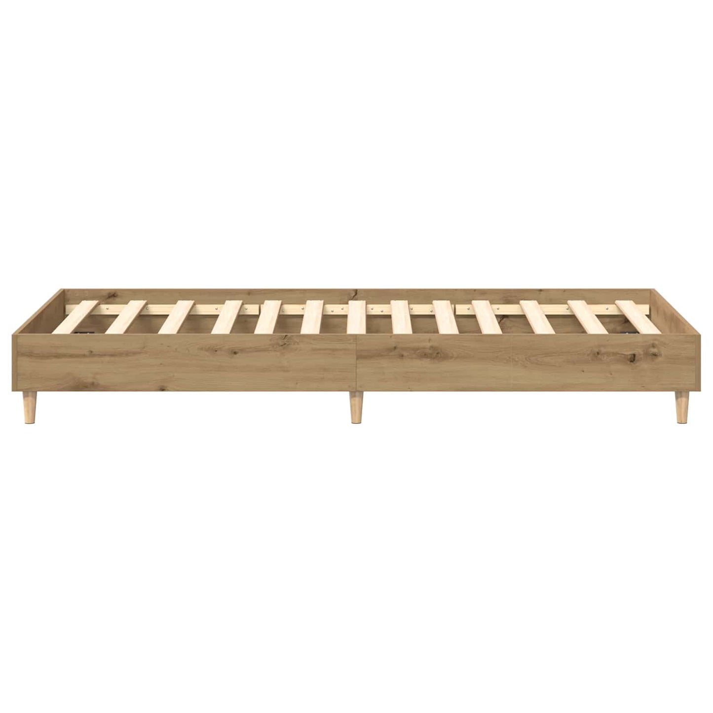 vidaXL Bed Frame Artisian Oak 80 x 200 cm Engineered Wood