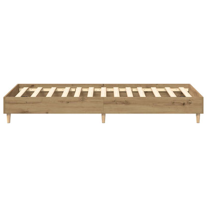 vidaXL Bed Frame Artisian Oak 80 x 200 cm Engineered Wood