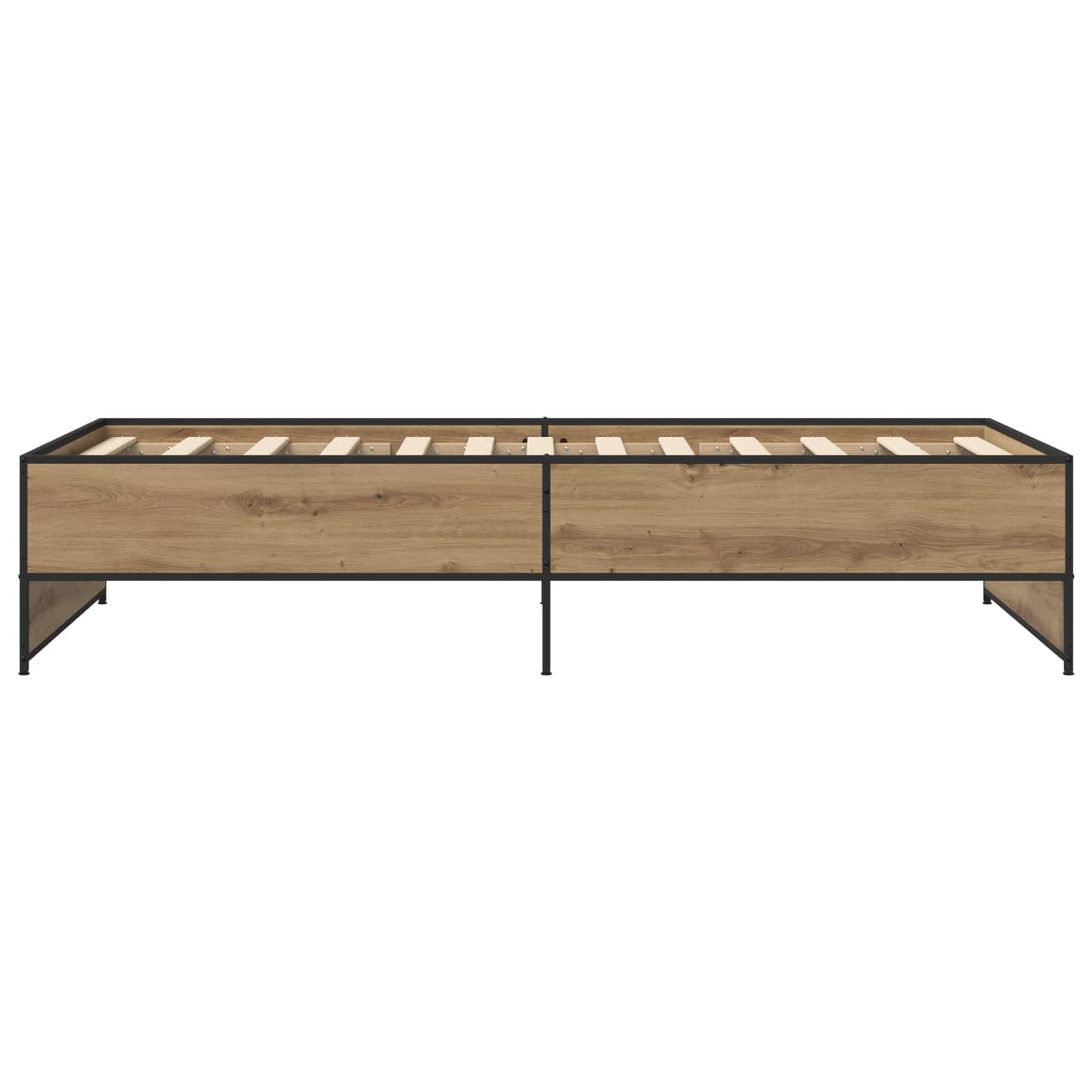 vidaXL Bed Frame Artisan Oak 80 x 200 cm Engineered Wood