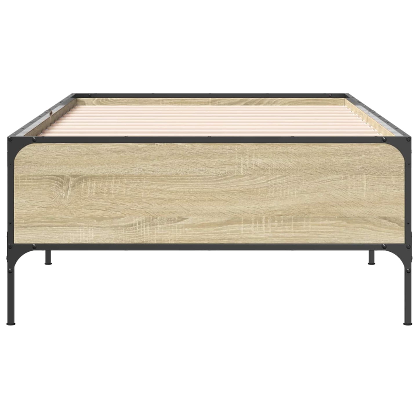 vidaXL Bed Frame Sonoma Oak 80 x 200 cm Engineered Wood